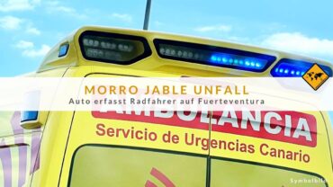 Unfall in Morro Jable: Radfahrer bei Verkehrsunfall verletzt