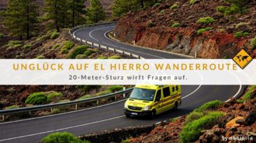 Drama auf El Hierro beim Wandern: Frau stürzt 20 Meter tief!