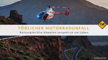 Drama auf Teneriffa: Motorradfahrer stürzt in Schlucht & stirbt