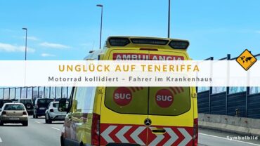 Drama auf Teneriffa: Schwerer Motorradunfall auf TF-154