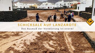 Schäden auf Lanzarote: Anwohner kämpfen gegen den Schlamm!