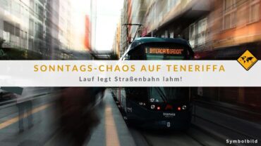 Straßenbahn auf Teneriffa: Lauf in Santa Cruz führt zu Ausfällen!