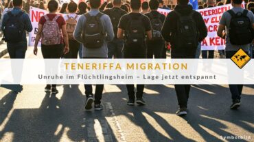 Teneriffa Flüchtlinge Protest: Migranten-Eskalation verhindert