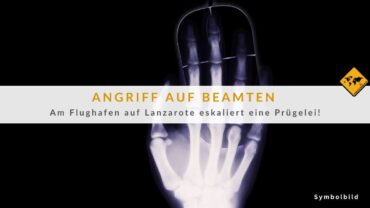 Ärger am Lanzarote Airport: Finger von Beamten bricht