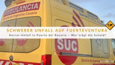 Fuerteventura Unfall: Frontalcrash – 3 Männer verletzt!