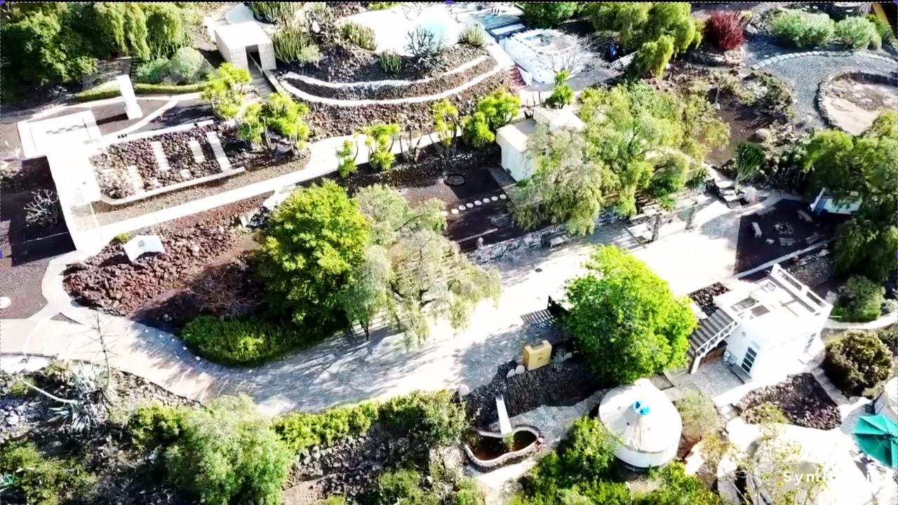 Kulturpark Mariposa von oben
