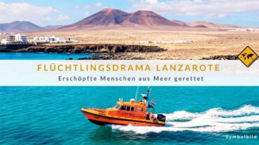 Lanzarote Seenotrettung: Drei Migranten vor Küste geborgen
