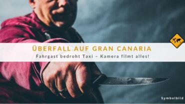 Messerattacke Las Palmas: Taxifahrer entkommt – Video