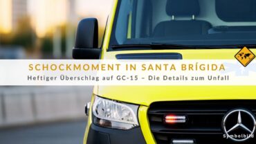 Santa Brígida: Heftiger Überschlag auf GC-15