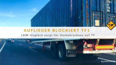 Teneriffa TF1: LKW verliert Auflieger – Autobahn-Chaos (Video)