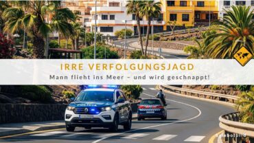 Arona Verfolgungsjagd: Mann springt ins Meer – Festnahme!