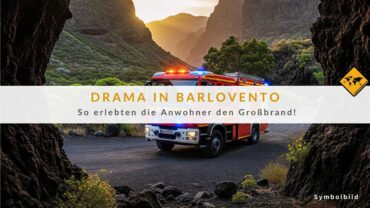 Brand auf La Palma: Mann ringt um sein Leben