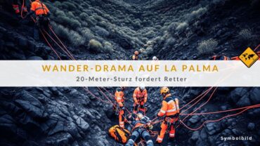 La Palma Wanderung: Dramatischer 20m Sturz!