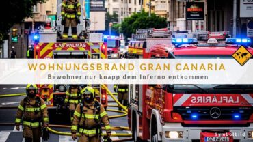 Brand in Las Palmas: Drei Personen betroffen