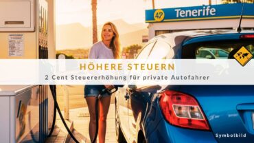 Teneriffa Steuern: Neue Steuer für private Autofahrer