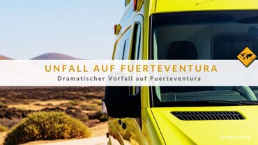 Unfall auf Fuerteventura: 63-Jähriger bei Abflug von FTV-2 verletzt!