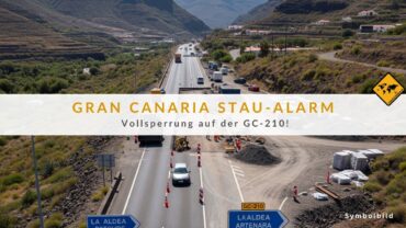 Vorsicht, Baustelle! GC-210 Gran Canaria bekommt neuen Asphalt