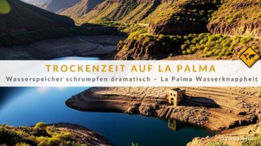 La Palma Wasserknappheit: Stauseen fallen auf 42 %
